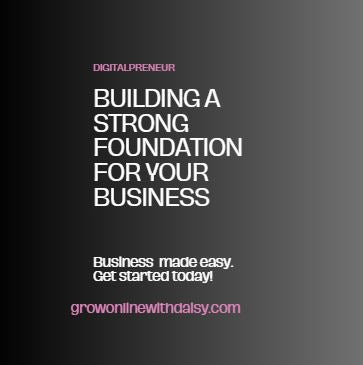 Build a Strong Business Foundation