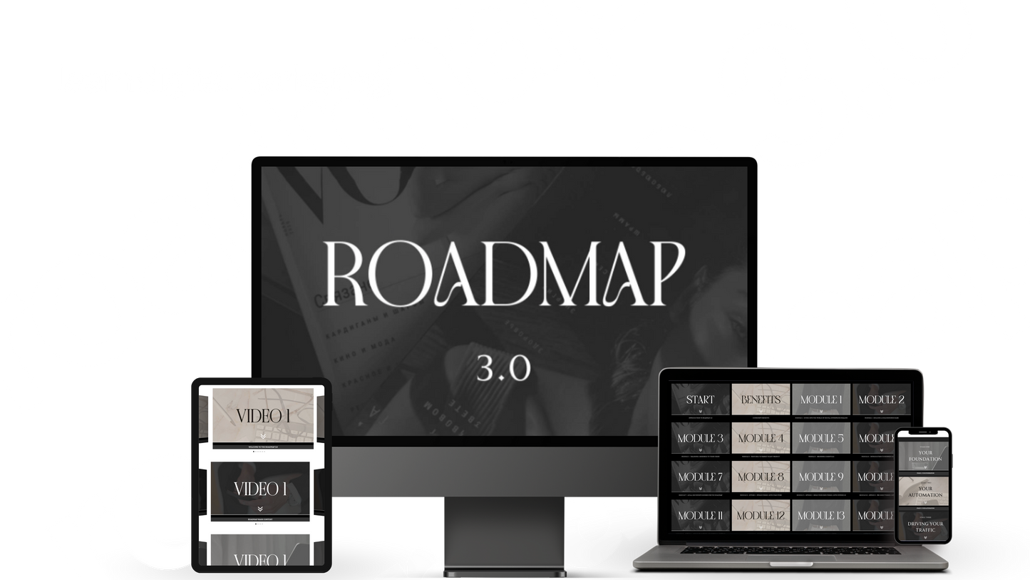 Aprenda a iniciar su propio negocio en línea: curso RoadMap + MRR 