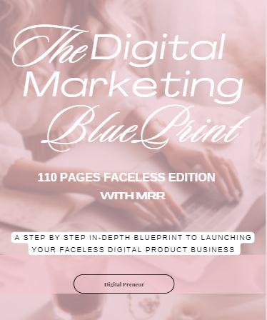 DigitalPreneur Faceless Marketing BluePrint